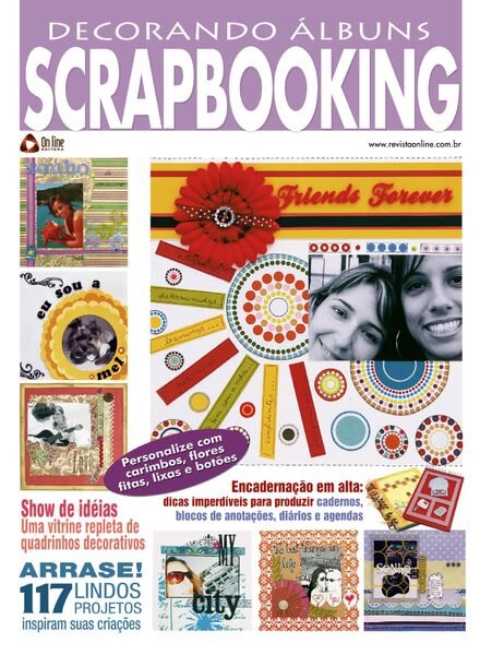 Decorando albuns Scrapbooking – Novembro 2023 Cover
