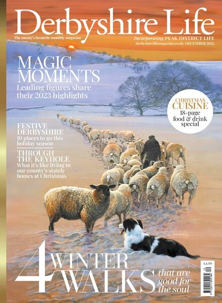 Derbyshire Life – December 2023 Cover