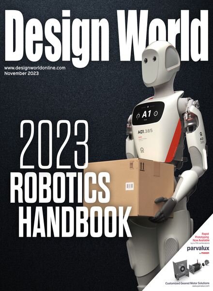 Design World – Robotics Handbook 2023 Cover