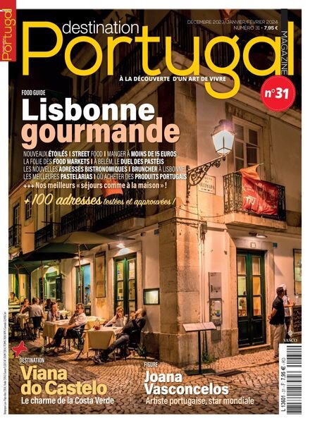 Destination Portugal – Decembre 2023 – Janvier-Fevrier 2024 Cover