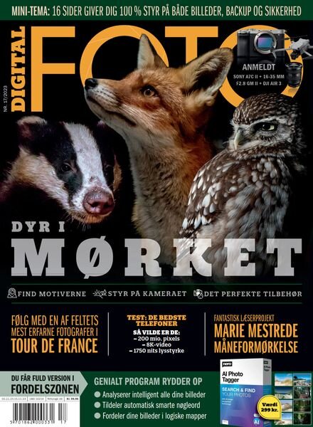Digital Foto Danmark – N 17 – 2 November 2023 Cover