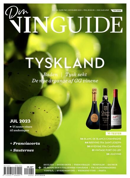 DinVinGuide – November 2023 Cover