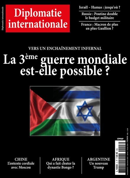 Diplomatie Internationale – Decembre 2023 – Janvier-Fevrier 2024 Cover