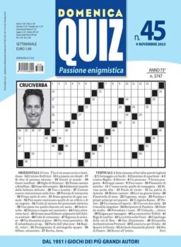 Domenica Quiz – 9 Novembre 2023