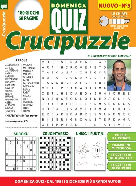 Domenica Quiz Crucipuzzle – Novembre-Dicembre 2023 Cover