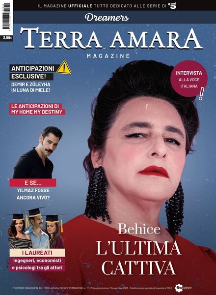 Dreamers – 11 Novembre 2023 Cover