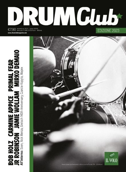 Drum Club Magazine – Novembre 2023 Cover