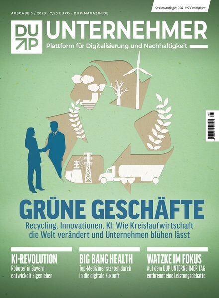 DUP Unternehmer – Oktober 2023 Cover