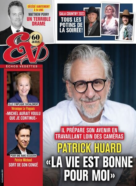 echos Vedettes – 4 Novembre 2023 Cover