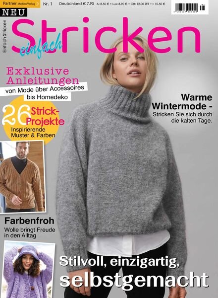 Einfach Stricken – Nr 1 2023 Cover