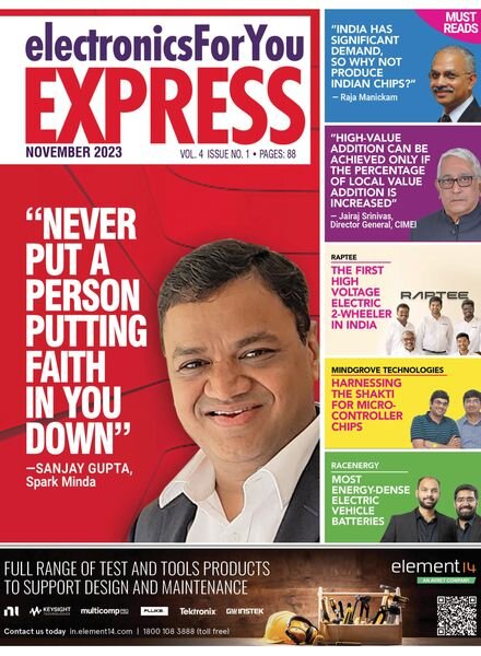 Electronics For You Express – November 2023 Cover
