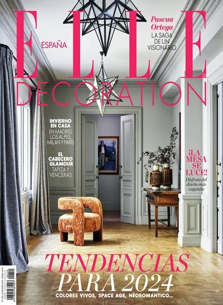 Elle Decoration Espana – Diciembre 2023 Cover