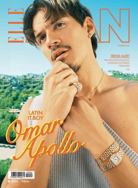 Elle Man Mexico – Noviembre 2023 Cover