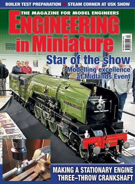 Engineering in Miniature – December 2023 Cover