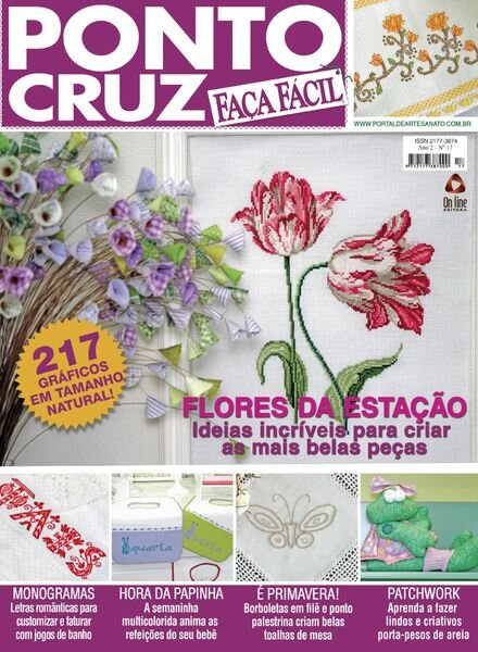 Faca Facil Ponto Cruz – Outubro 2023 Cover