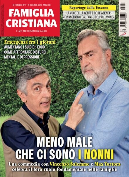 Famiglia Cristiana – 19 Novembre 2023 Cover