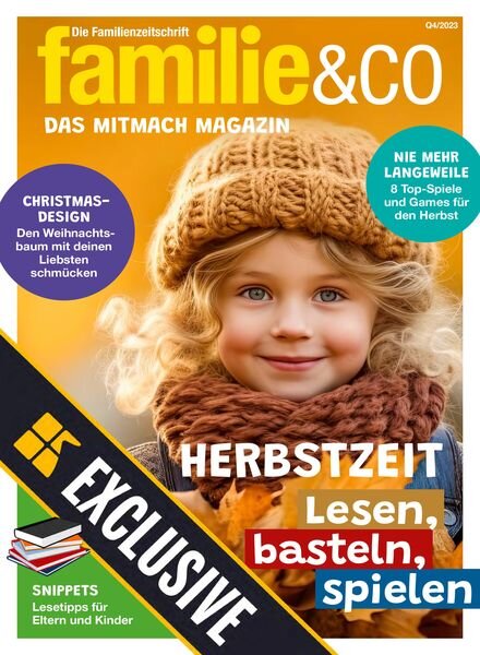 Familie&Co – Winter 2023 Cover
