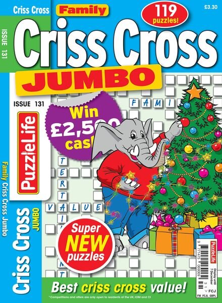 Family Criss Cross Jumbo – November 2023 Cover