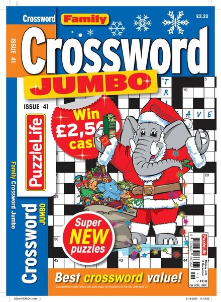 Family Crossword Jumbo – Issue 41 – November 2023 Cover