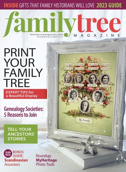 Family Tree USA – November-December 2023 Cover
