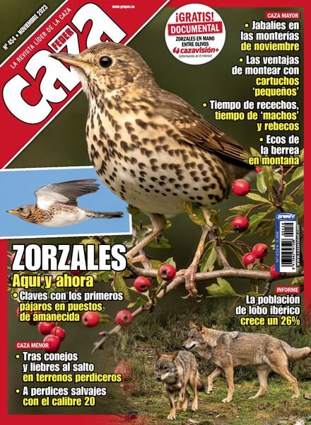 FederCaza – Noviembre 2023 Cover