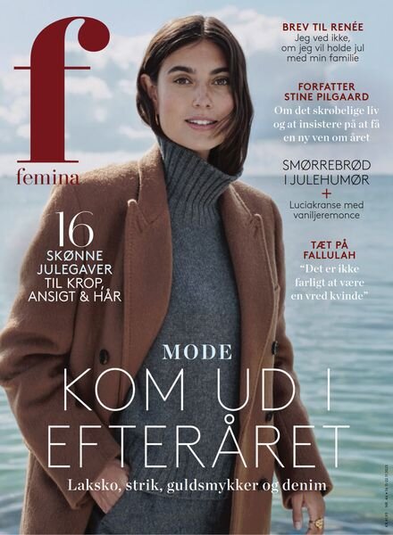 Femina Denmark – Uge 46 – 16 November 2023 Cover