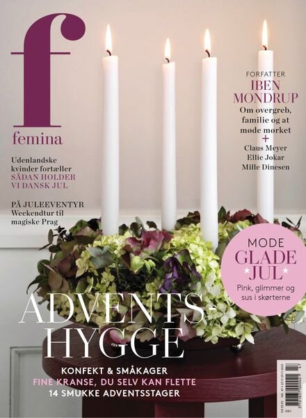 Femina Denmark – Uge 47 – 23 November 2023 Cover
