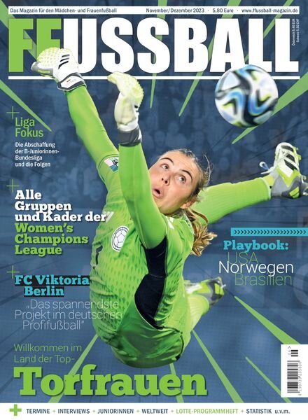 FFussball Magazin – November-Dezember 2023 Cover