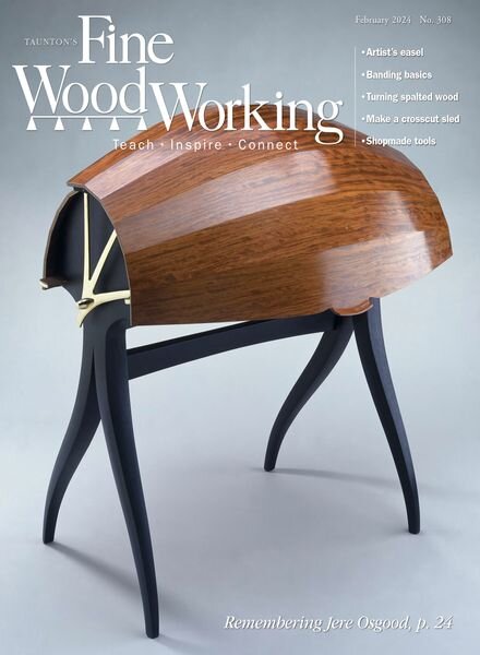 Fine Woodworking – Issue 308 – January-February 2024 Cover
