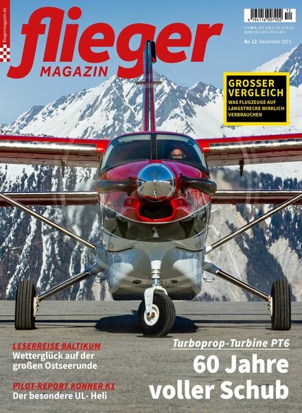 Fliegermagazin – Dezember 2023 Cover