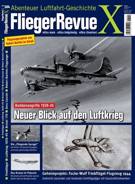 FliegerRevue X – November-Dezember 2023 Cover