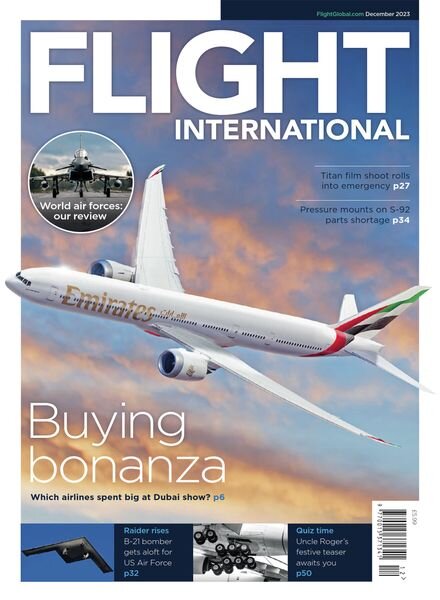 Flight International – December 2023 Cover