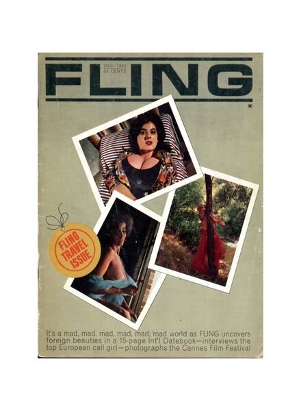 Fling – December 1963 Cover