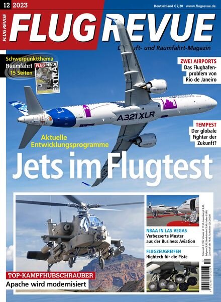 Flug Revue – Dezember 2023 Cover