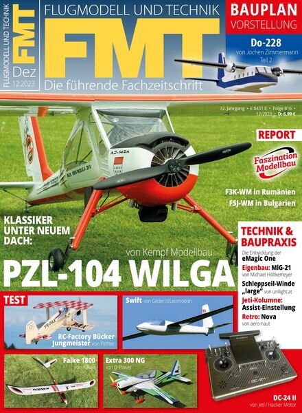 FMT Flugmodell und Technik – Dezember 2023 Cover