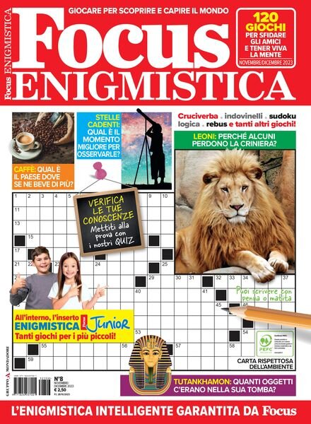 Focus Enigmistica – Novembre-Dicembre 2023 Cover