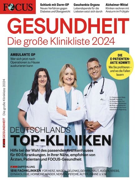 Focus Gesundheit – November 2023 Cover