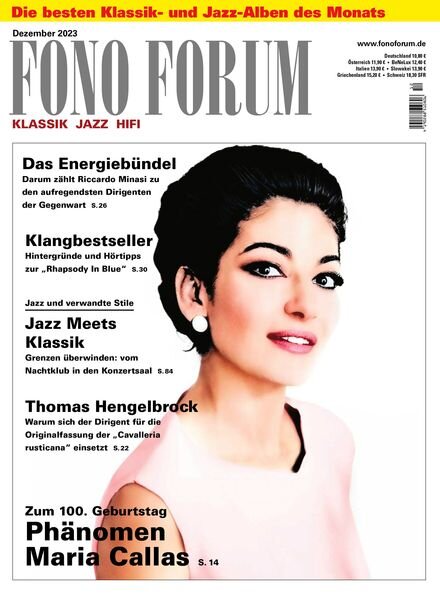 Fono Forum – Dezember 2023 Cover