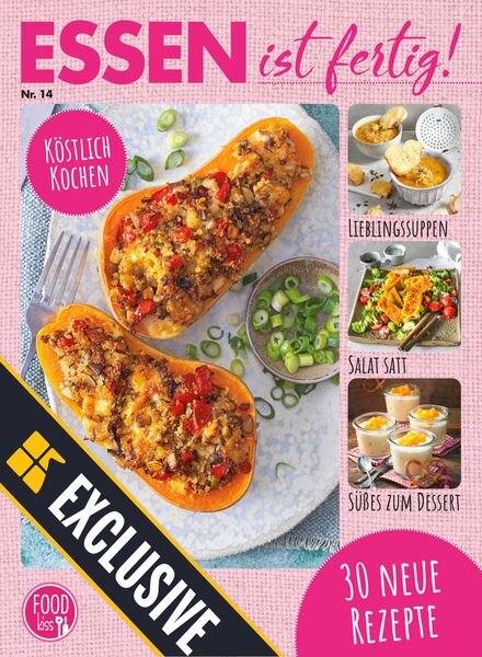 FOODkiss Essen ist fertig – 15 November 2023 Cover