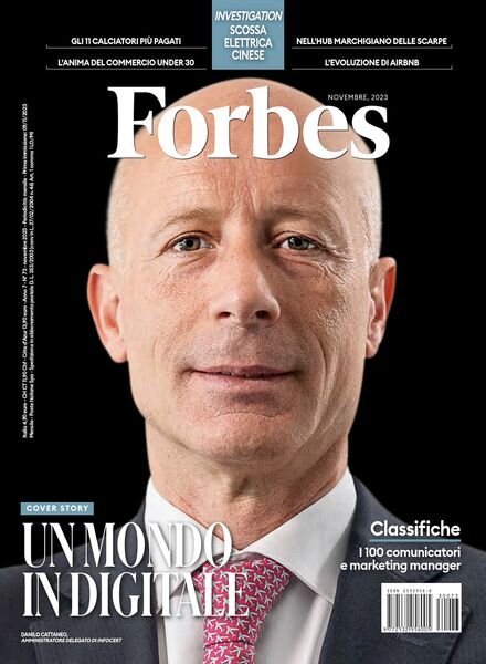 Forbes Italia – Novembre 2023 Cover