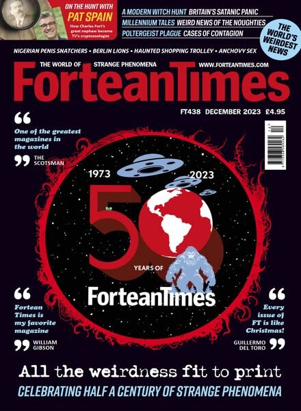 Fortean Times – Issue 438 – December 2023 Cover
