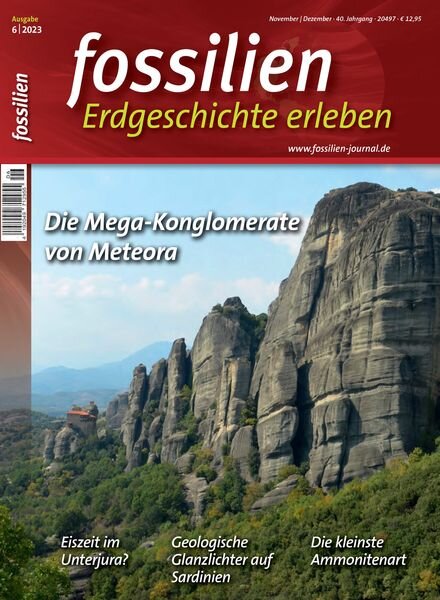Fossilien – November-Dezember 2023 Cover