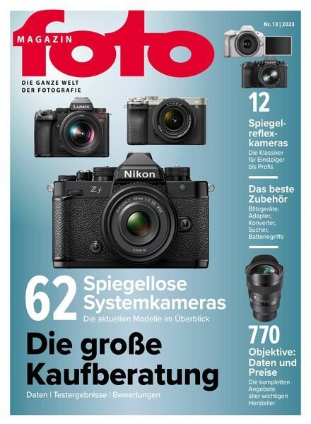 fotoMAGAZIN – 21 November 2023 Cover