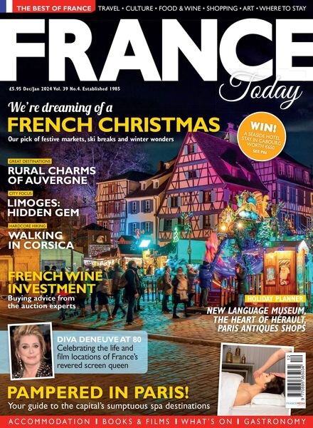 France Today Magazine UK Edition – December 2023 – January 2024 Cover