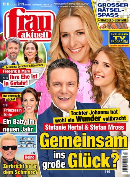 Frau Aktuell – 18 November 2023 Cover