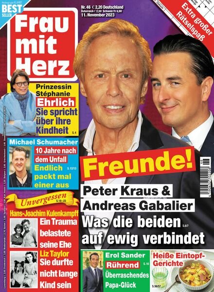 Frau mit Herz – 11 November 2023 Cover