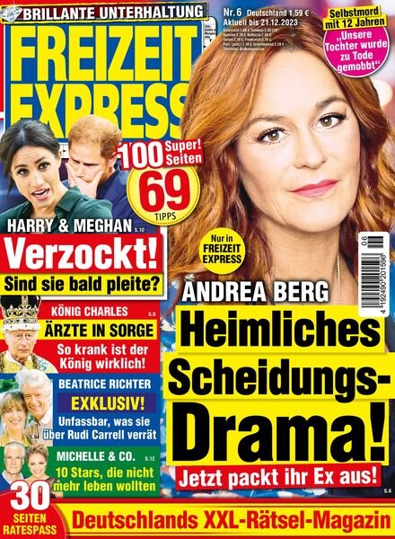 Freizeit Express – November-Dezember 2023 Cover