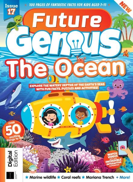 Future Genius – Issue 17 The Ocean – 28 October 2023 Cover