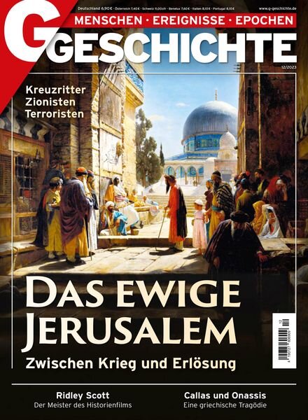 G Geschichte Germany – Dezember 2023 Cover