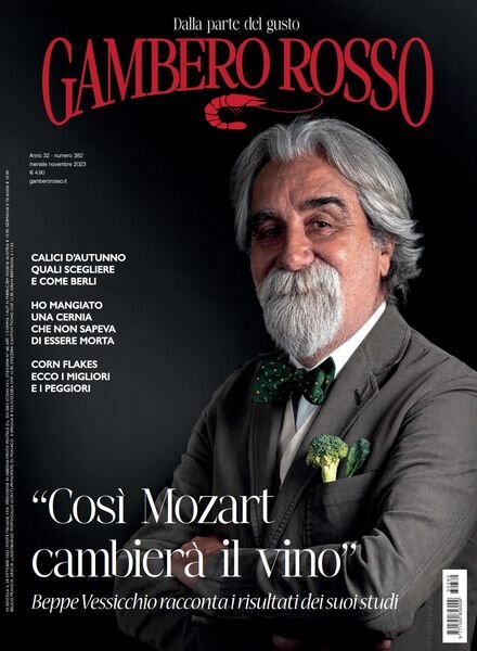 Gambero Rosso Italia – Novembre 2023 Cover